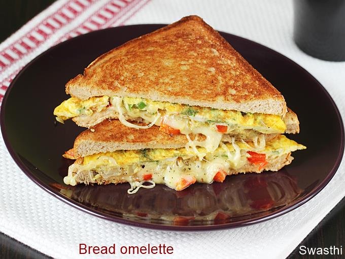 Bread with Omelette
