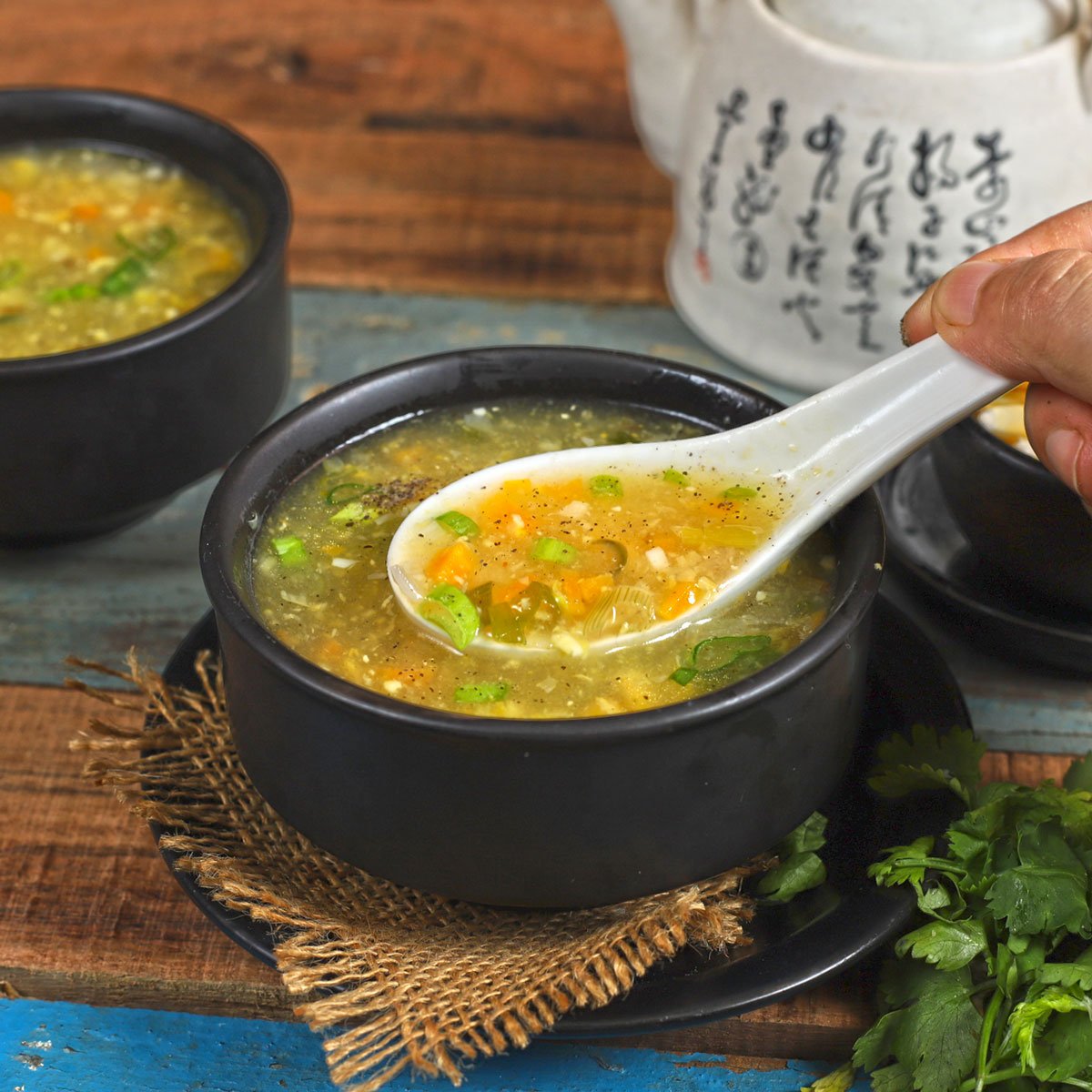 Sweet Corn Veg Soup