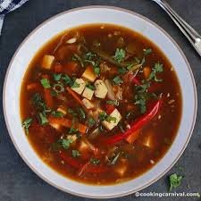 Hot & Sour Veg Soup