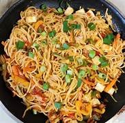 Paneer noodles